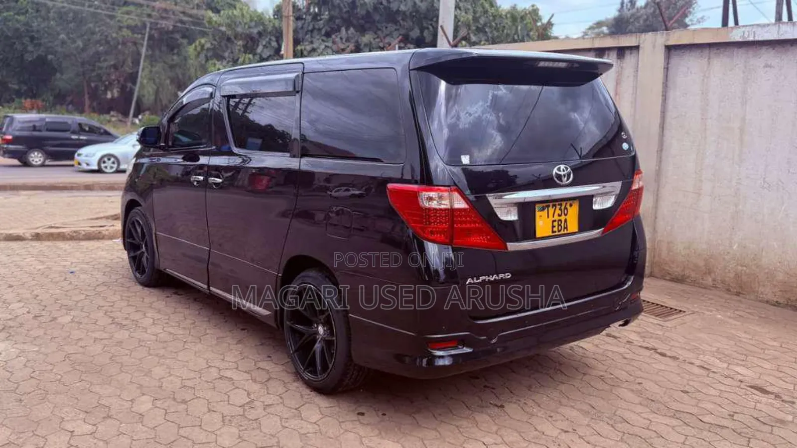 Toyota Alphard 2008 Black