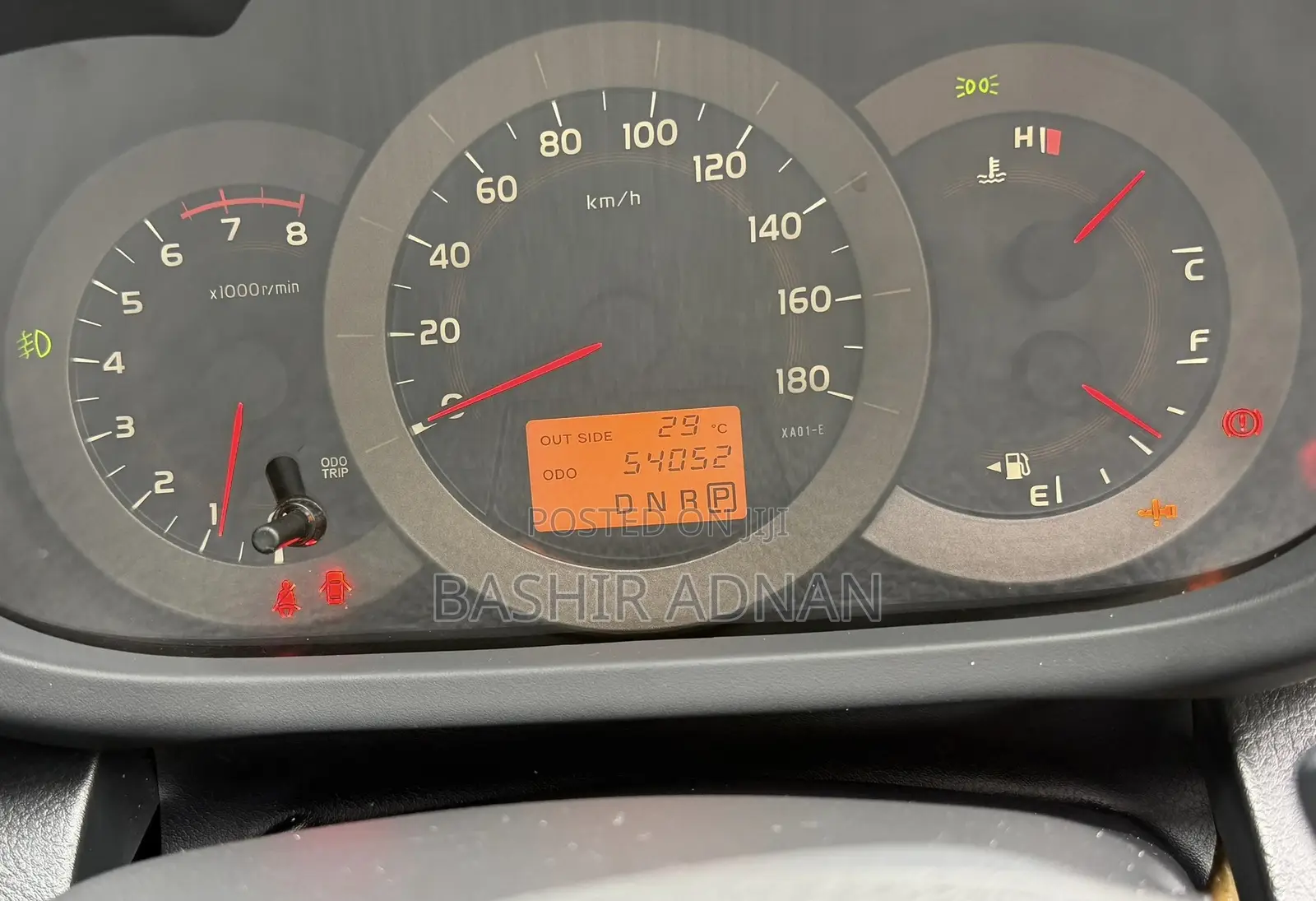 Toyota Vanguard 2011 Blue
