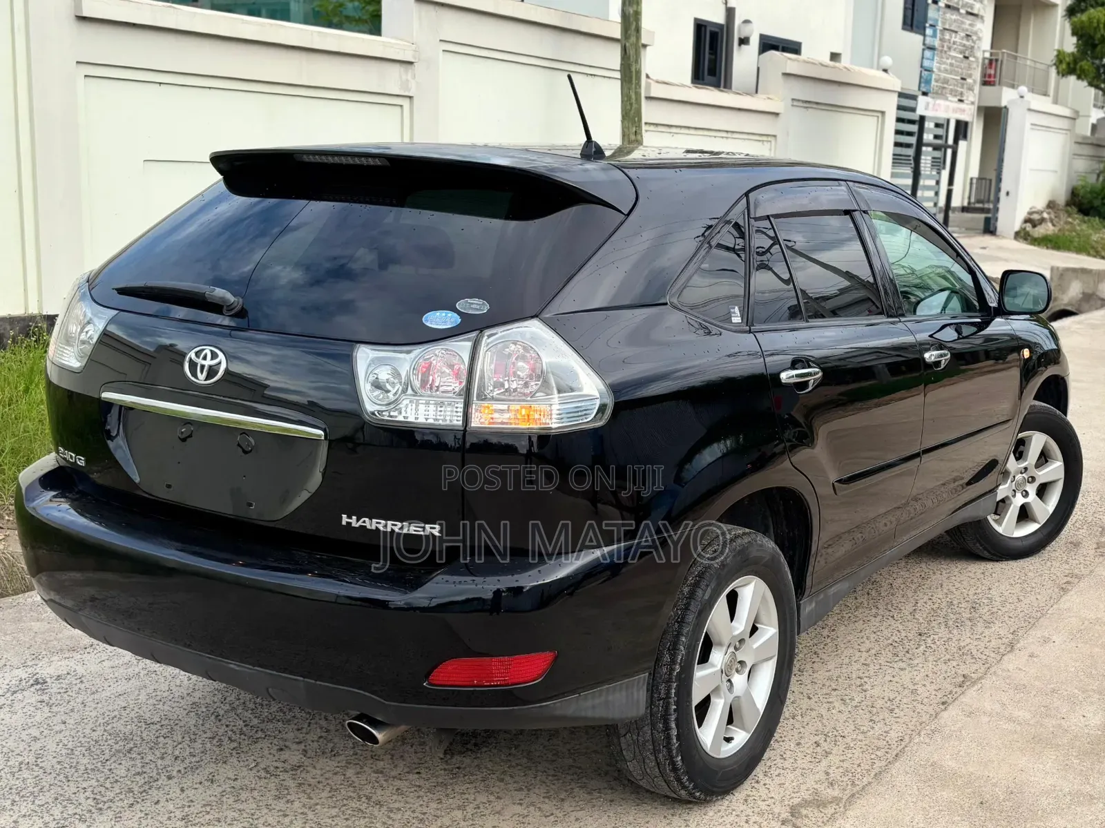 Toyota Harrier 2007 Black