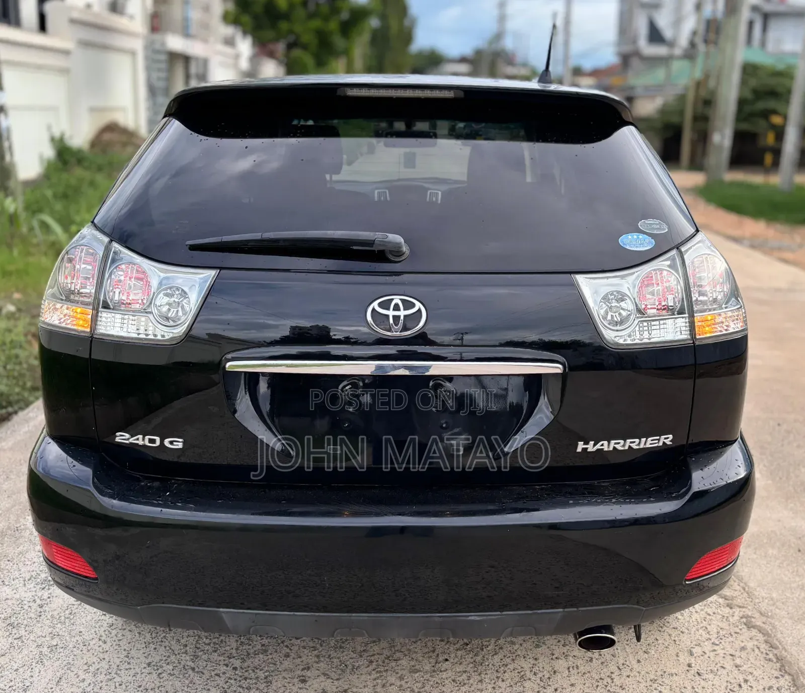 Toyota Harrier 2007 Black