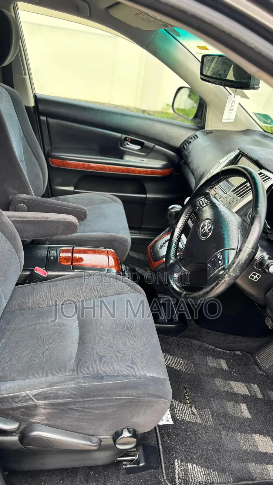 Toyota Harrier 2007 Black