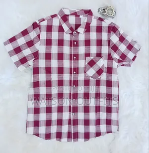 Shati or Men's Shirts Short Sleeved Brand New Materials Quality