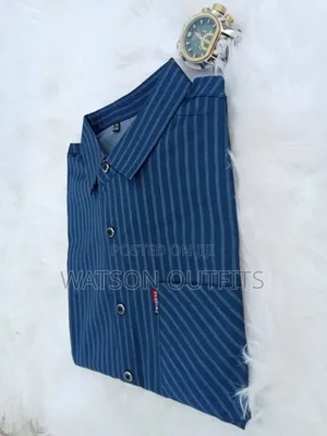 Shati or Men's Shirts Short Sleeved Brand New Materials Quality