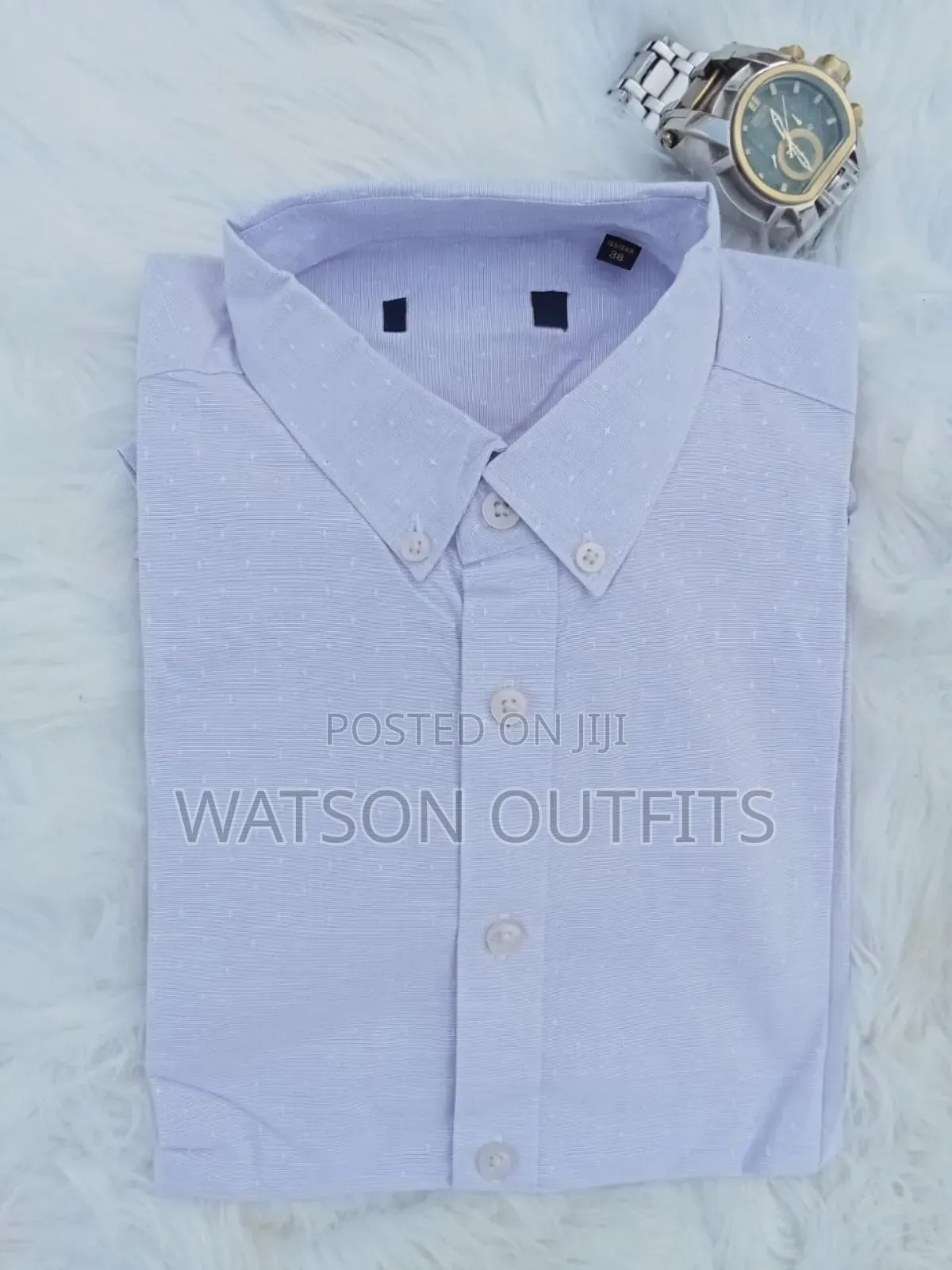 Shati or Men's Shirts Short Sleeved Brand New Materials Quality