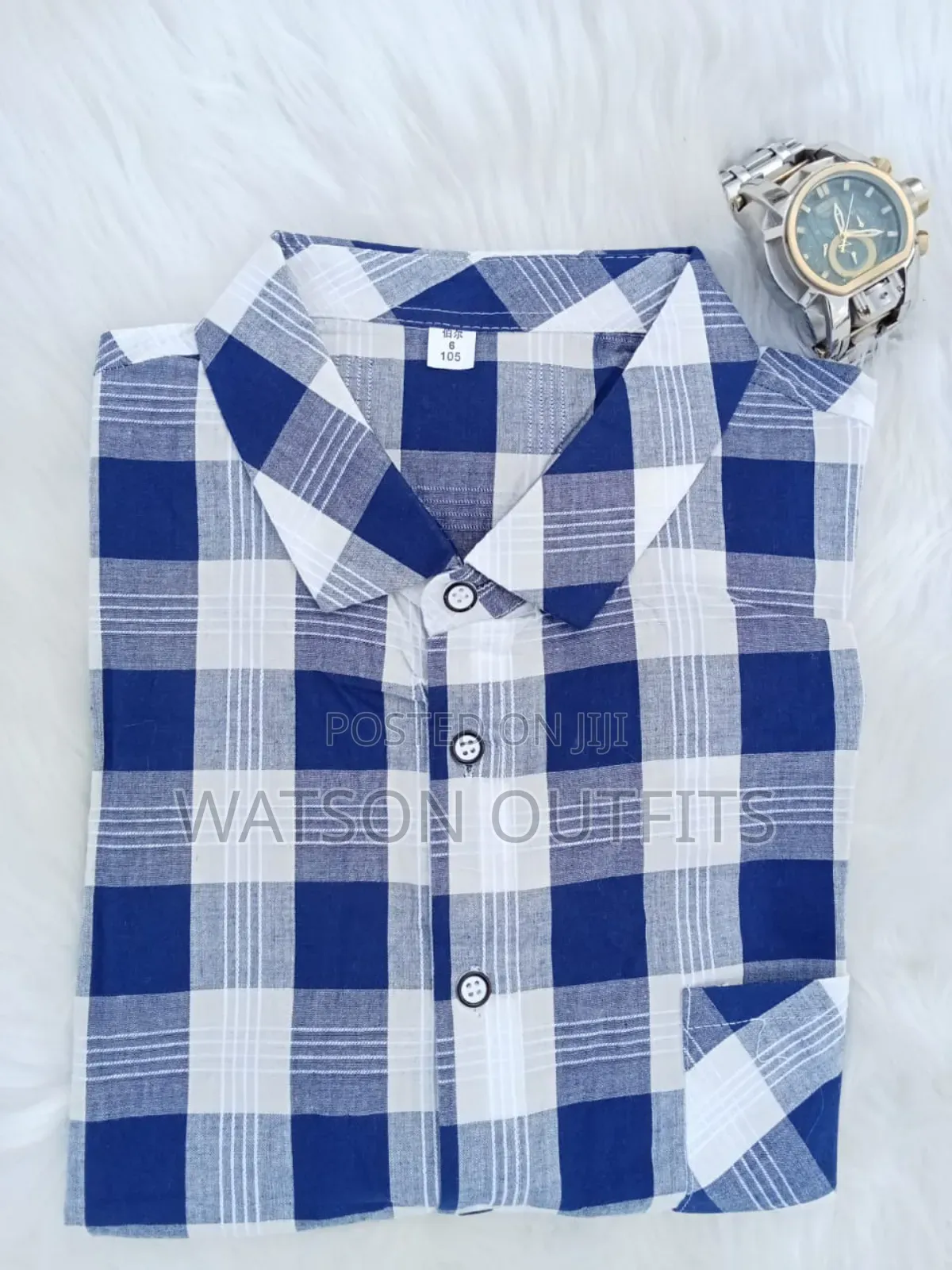Shati or Men's Shirts Short Sleeved Brand New Materials Quality