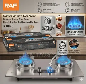 *Raf Steel Body 2 Burner With Timer