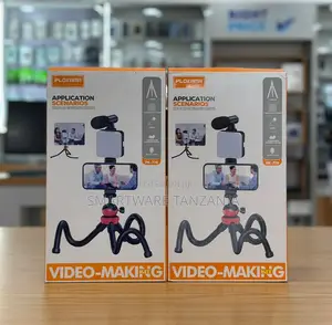 Plokama Pk-776 Video Making Kit Flexible Tripod Mic Light