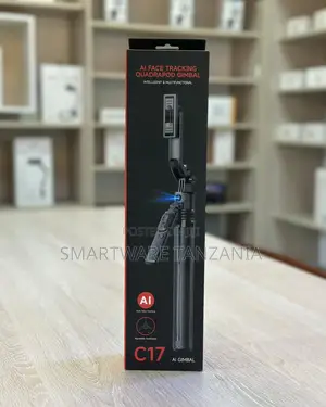 C17 Ai Face Tracking Quadrapod Gimbal for Smartphones