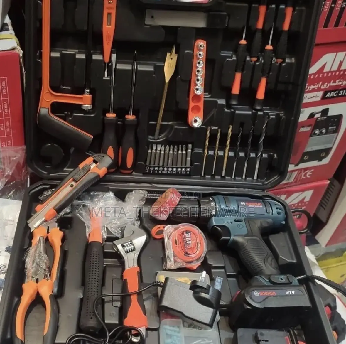Easy Power Cordless Grill Set