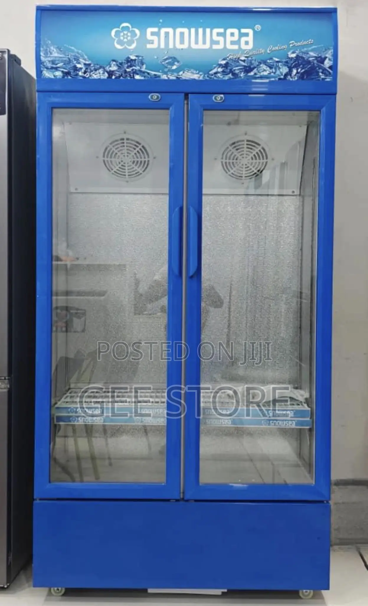 *Snowsea Showcase Sn583s* Double Door 550l