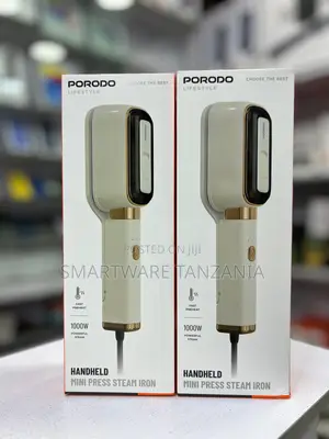 Porodo Lifestyle 1000w Handheld Mini Press Steam Iron