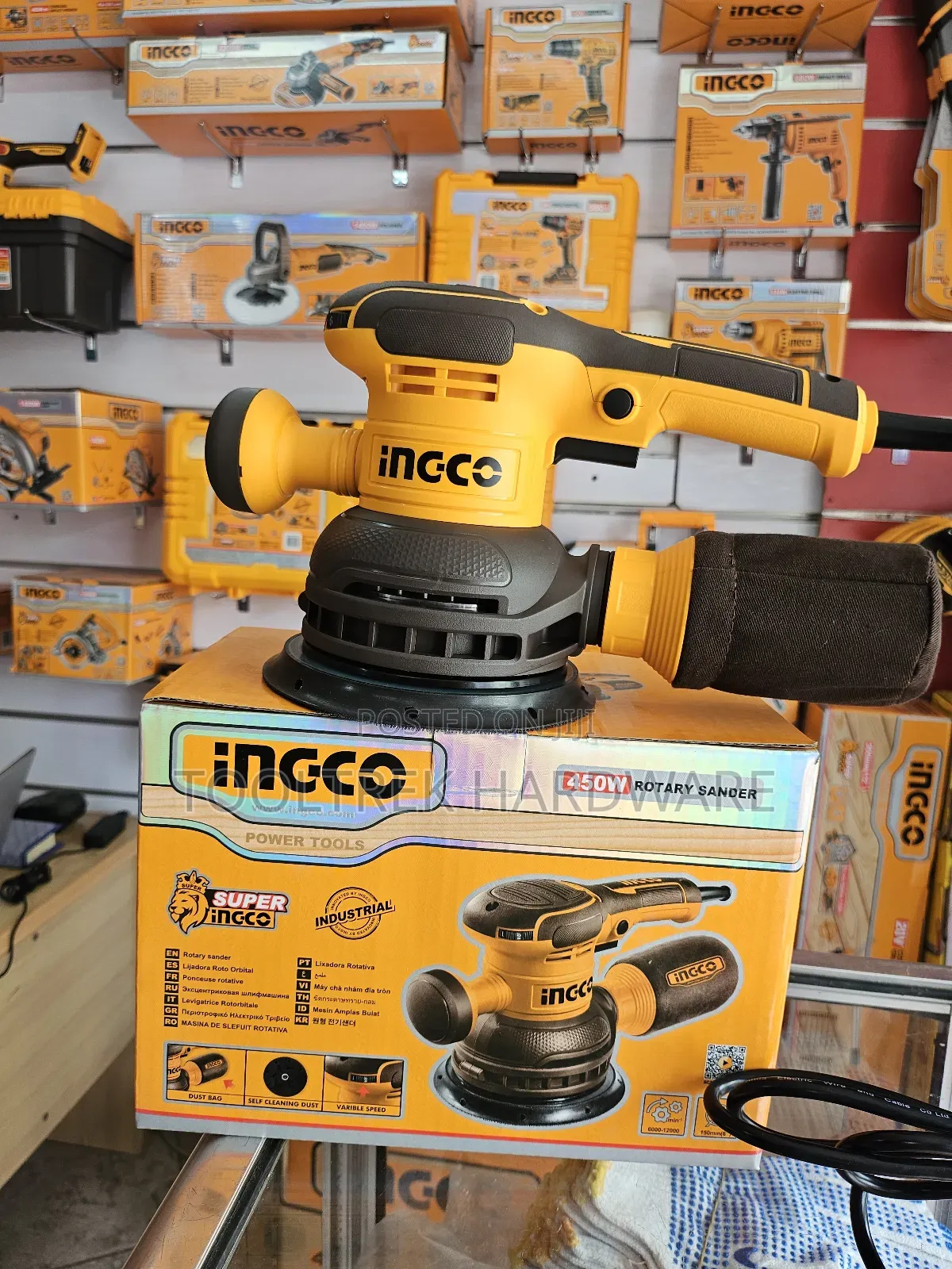 Ingco Rotary Sander 450w