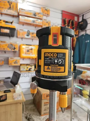 Ingco 5 Lines Red Laser Level With Tripod