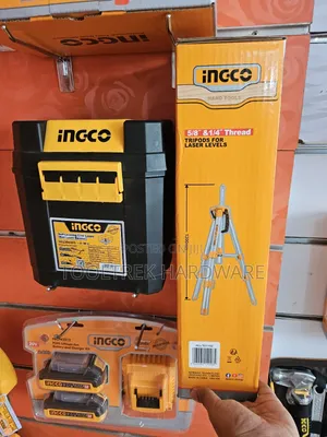 Ingco 5 Lines Red Laser Level With Tripod