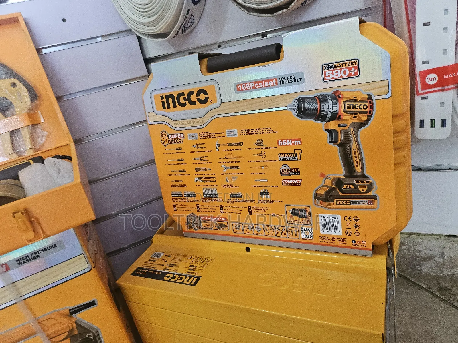 Ingco 166pc Toolbox