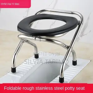 Foldable Stainless Steel Potty Seat