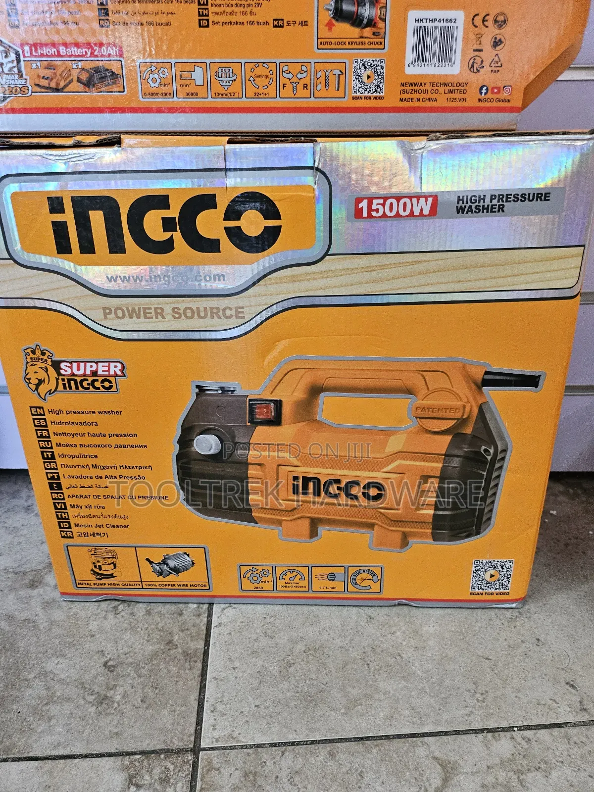 Ingco High Pressure Washer 1500w