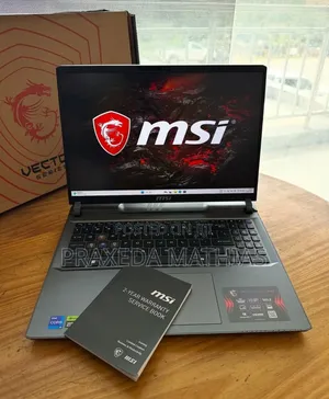 New Laptop MSI Vector 16 HX AI A2XWIG 32GB Intel Core i9 SSD 1T