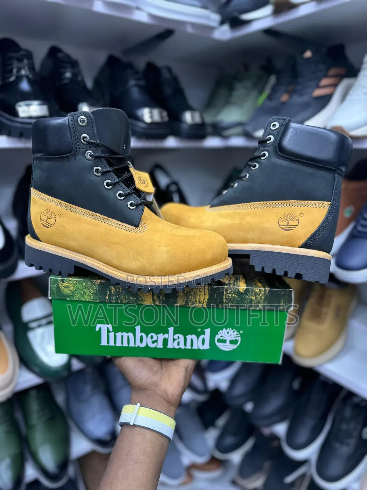 5 Classic Colours Men's Leather Shoes or Boots Timberland Brand