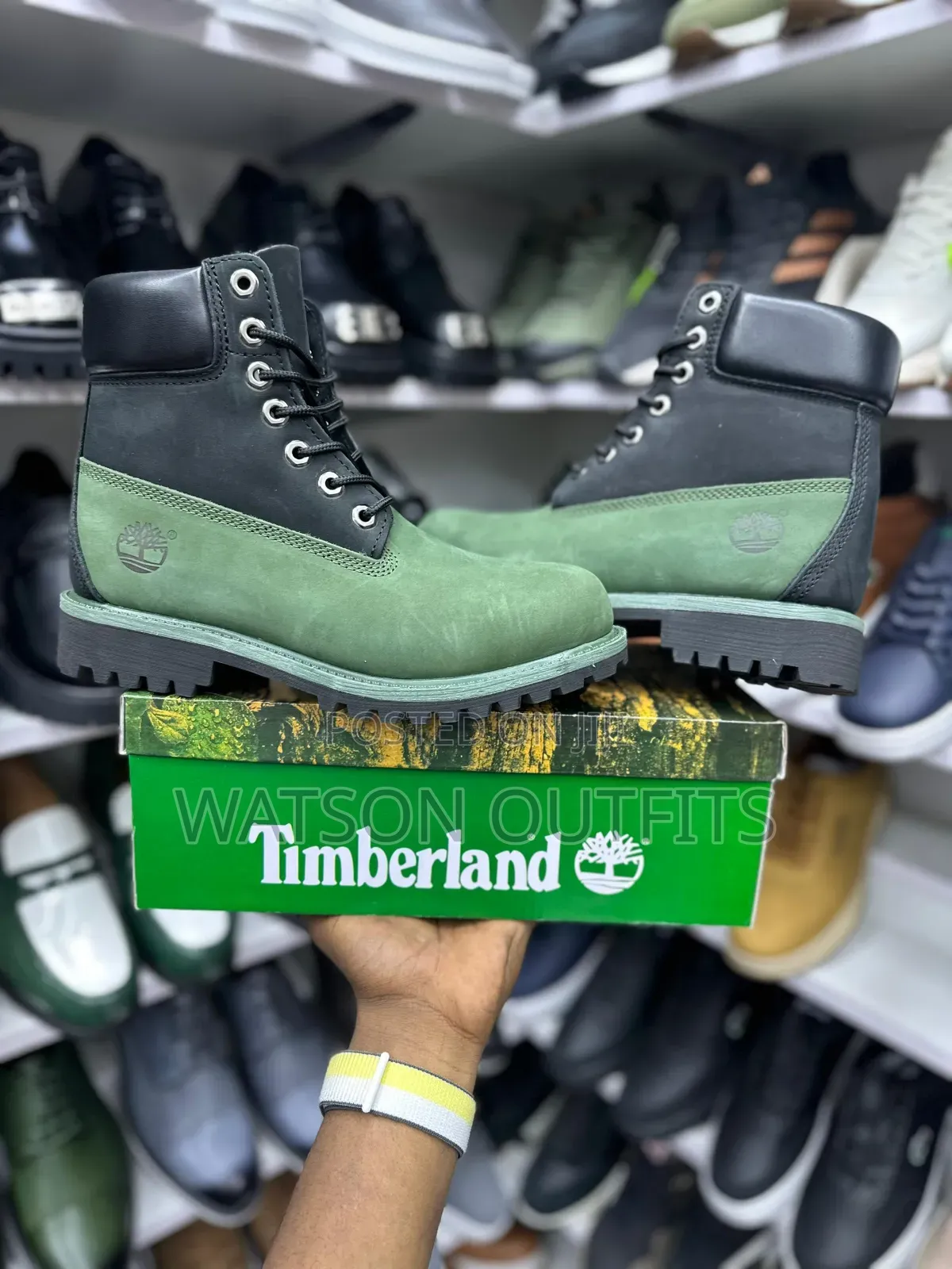5 Classic Colours Men's Leather Shoes or Boots Timberland Brand