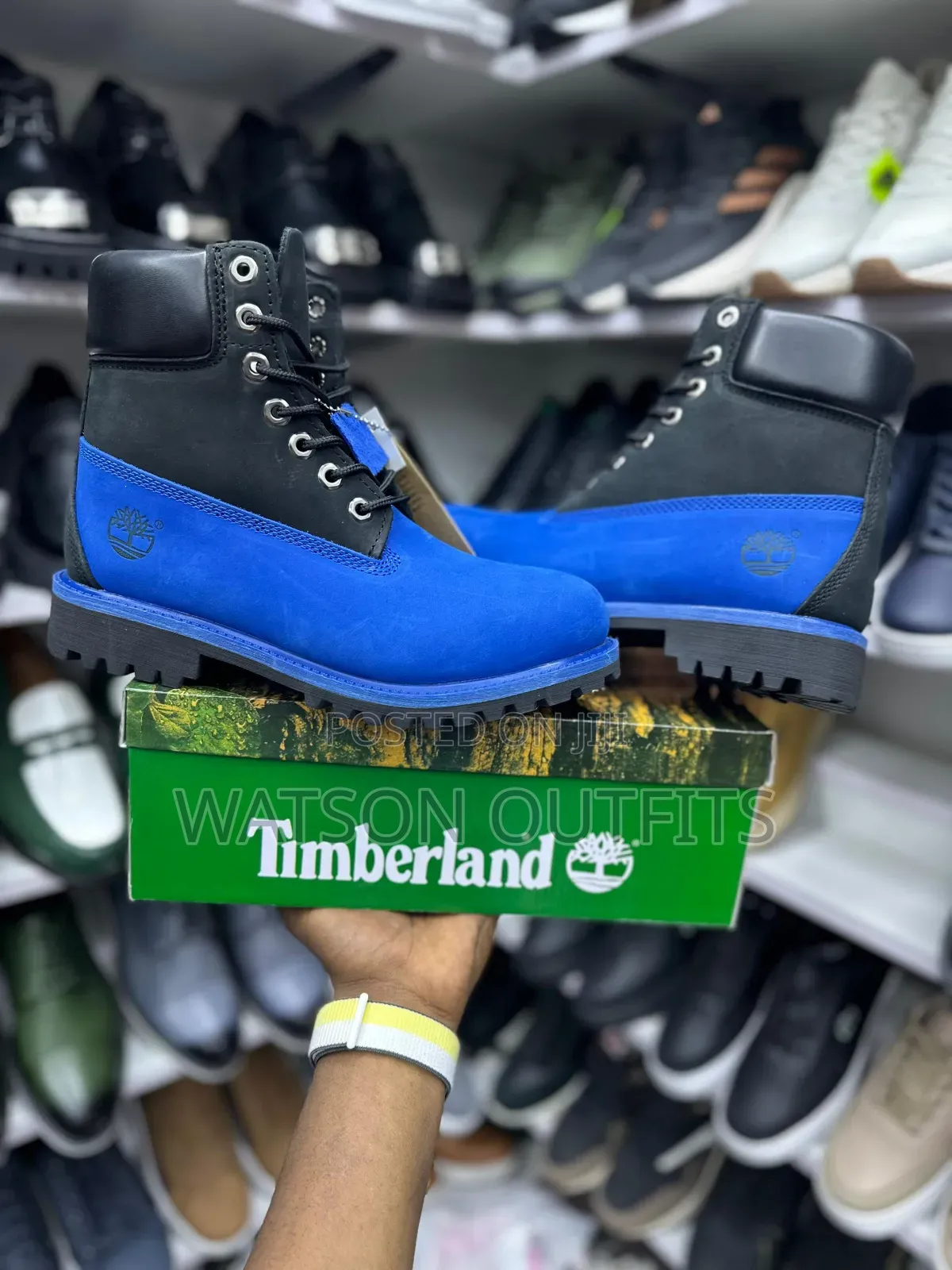 5 Classic Colours Men's Leather Shoes or Boots Timberland Brand