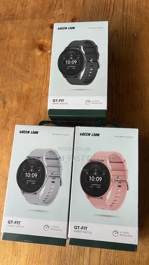 Green Lion Gt-Fit Smart Watch (Classic Round Aesthetic)