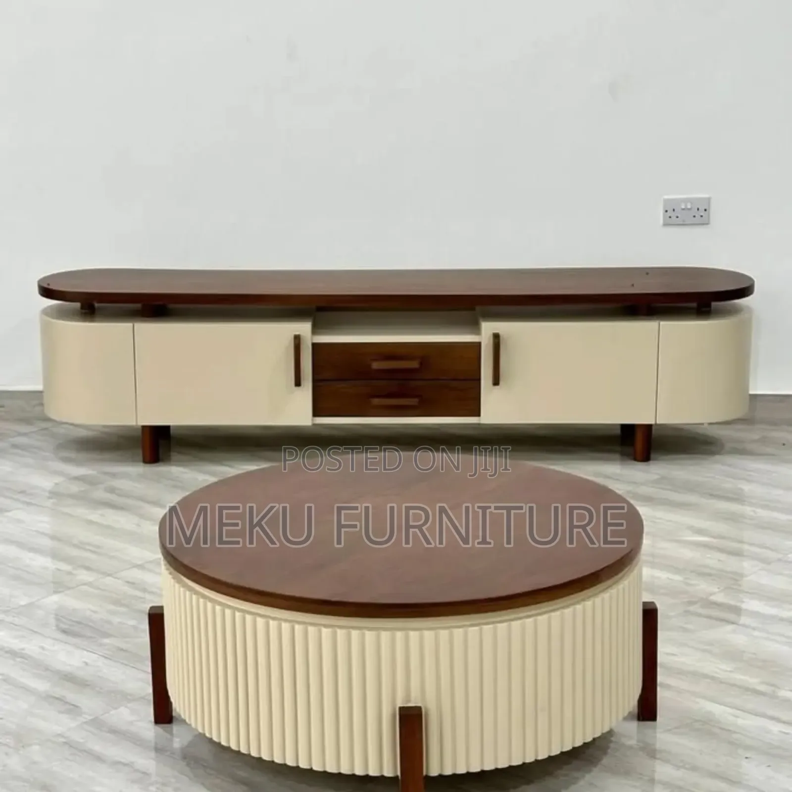 Cofee Table and Tv Show Case