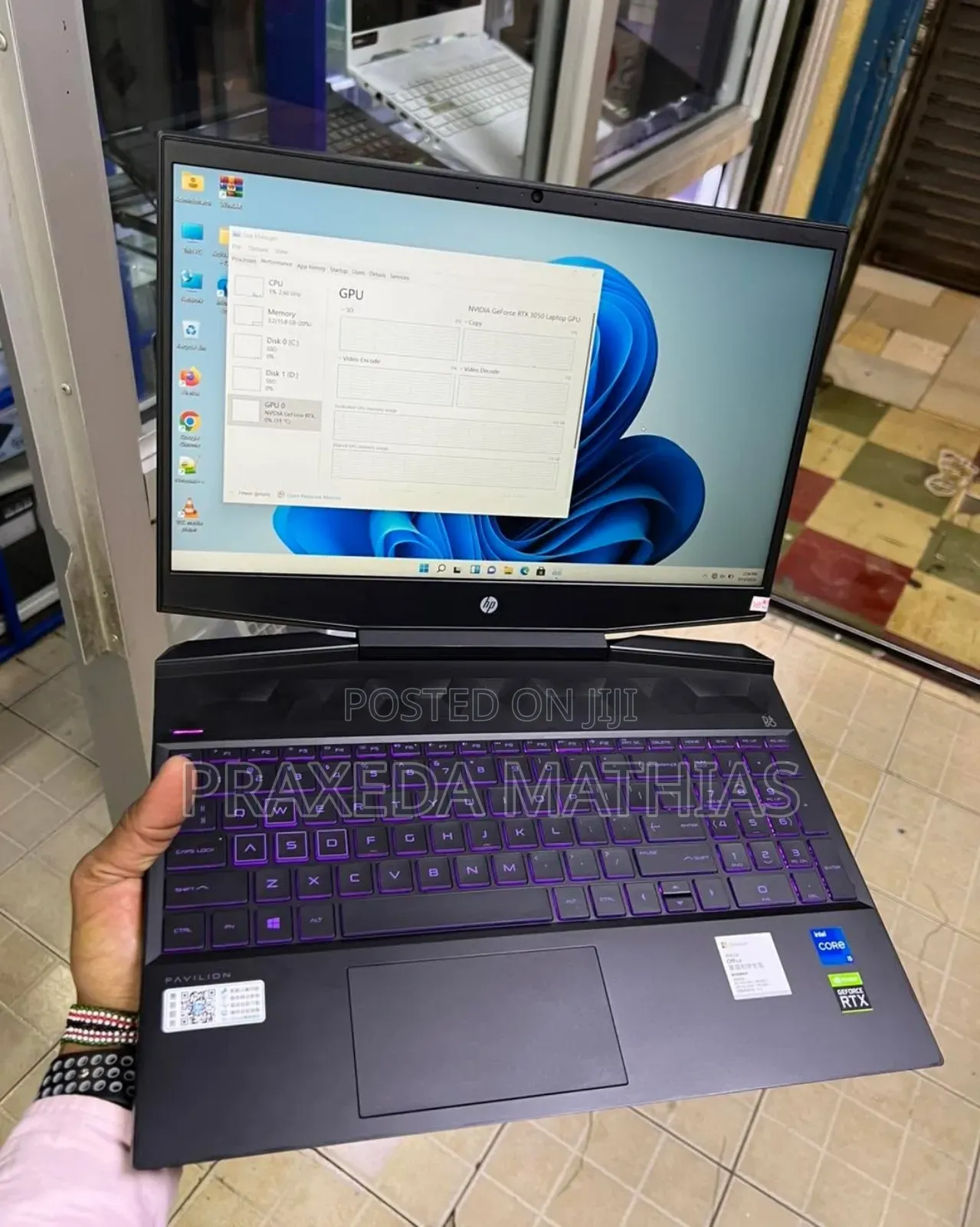 Laptop HP Pavilion 15 16GB Intel Core i7 SSD 512GB