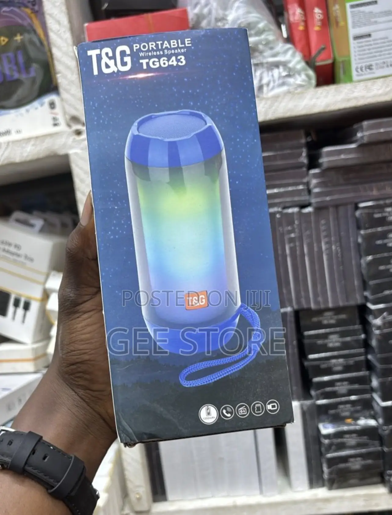 T And. G Portable Wireless Speaker