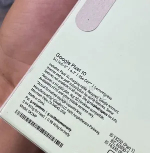 New Google Pixel 10 256 GB Yellow