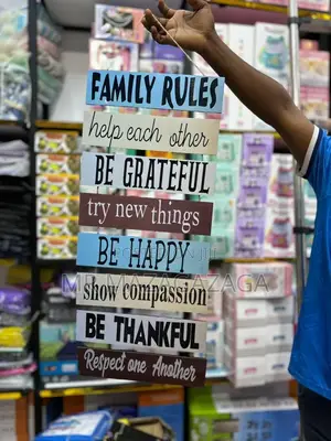 Hanging Wooden Sign Decor Big Size