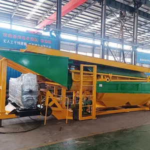 100 Tons/Hour Mobile Drum Gold Washing Equipment