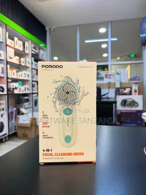 Porodo 4-in-1 Facial Cleansing Brush 360 Degree Rotation