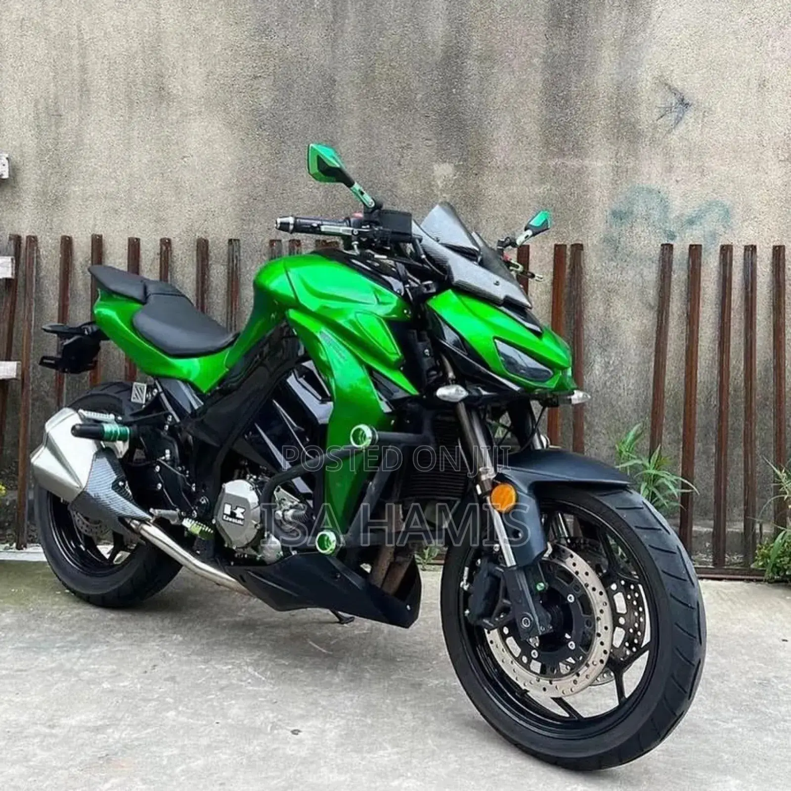 Kawasaki Z900 2022 Green