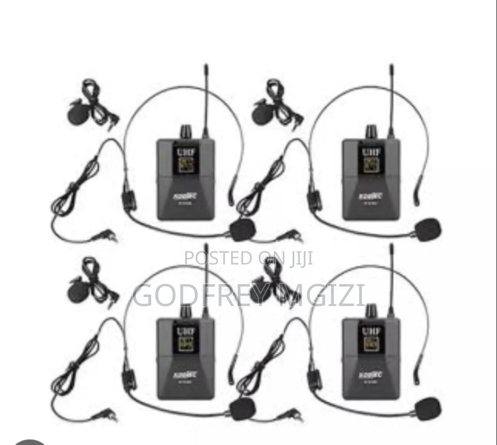 Kodtec Wirelless Microphone 4 Kt 6104u