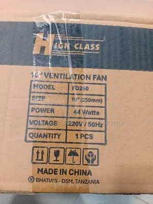 High Class 10" Ventilation Fan Fd250