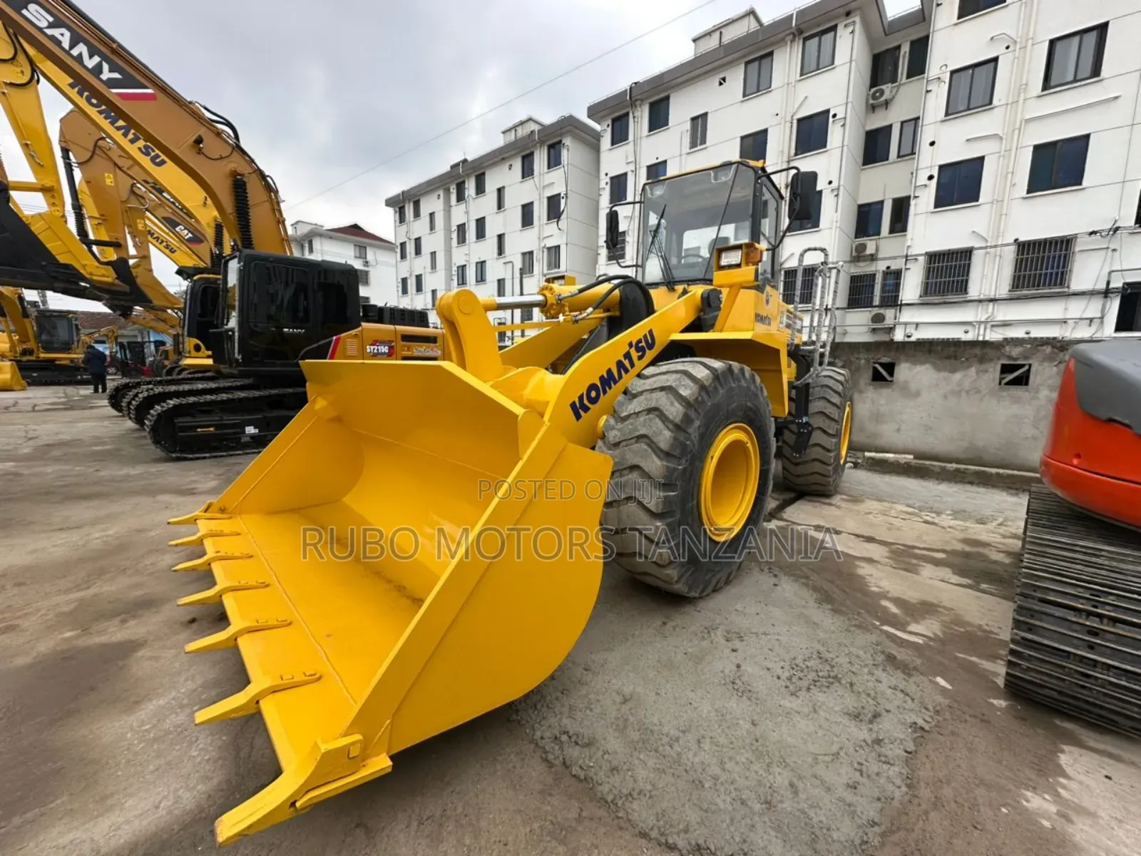 Agiza Original Used Komatsu Wheel Loader