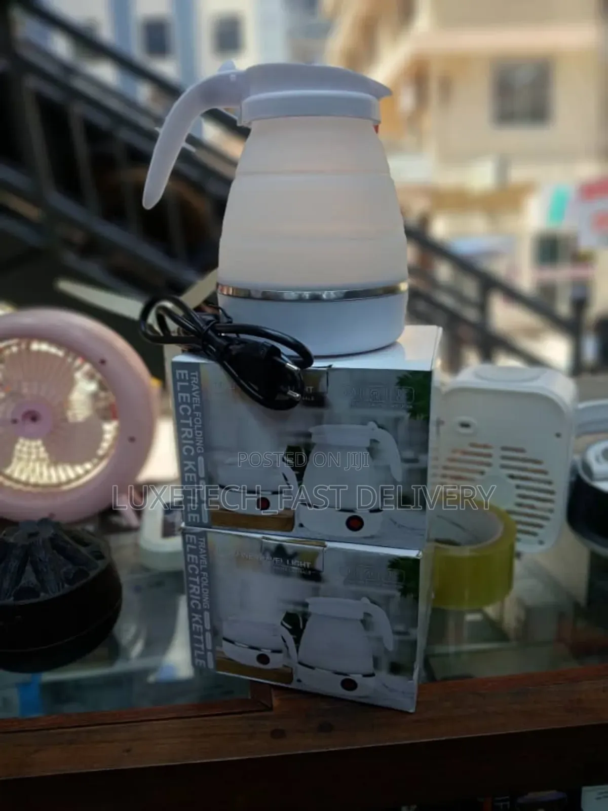 Silicone Travel Folding Mini Electric Kettle