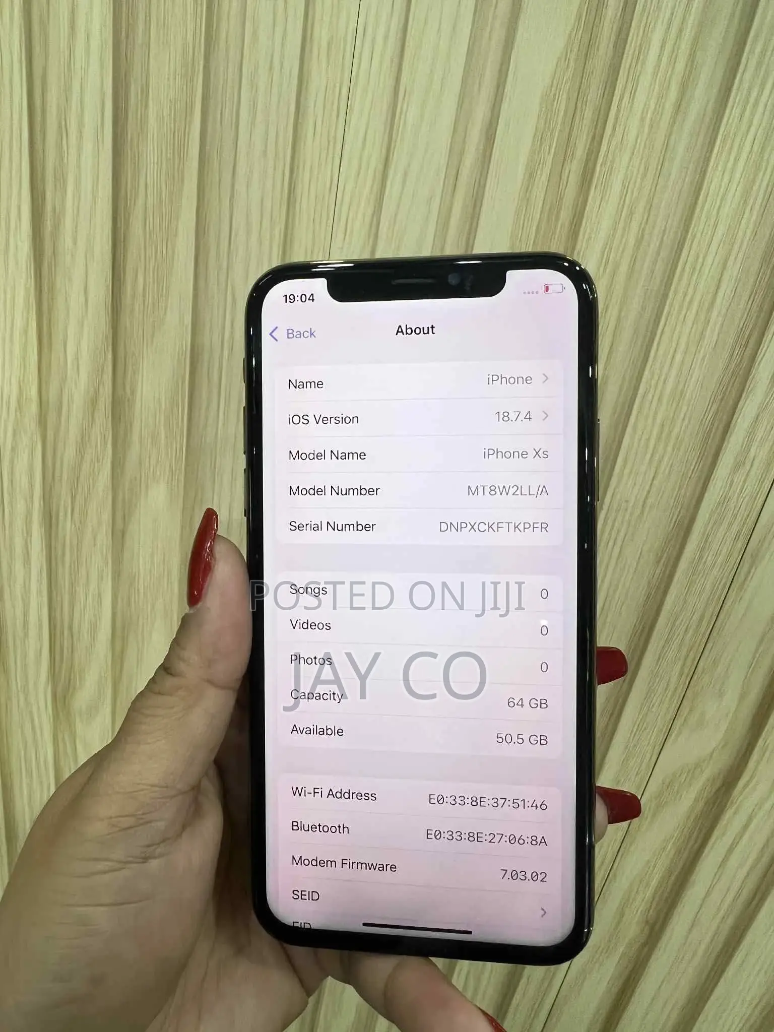 Apple iPhone XS 64 GB White