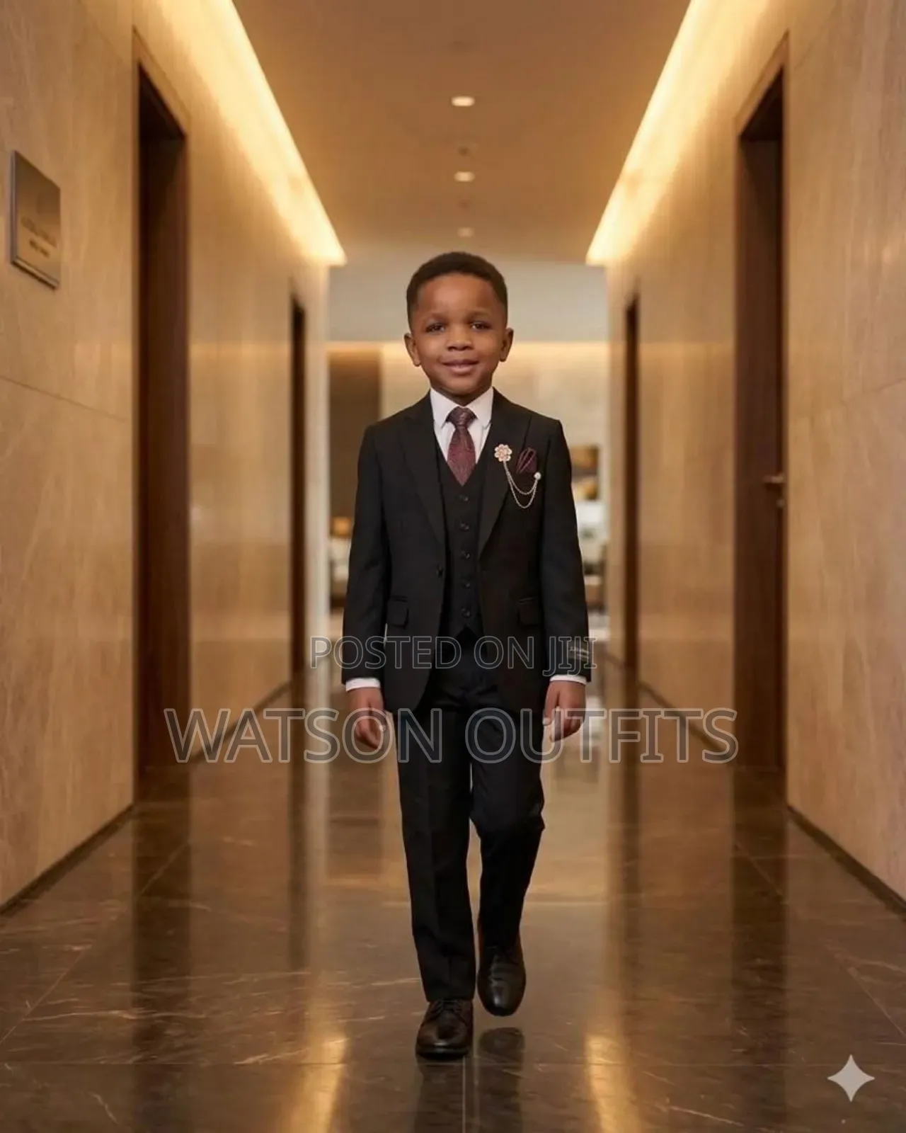 Plain Brand New Kids Suits Materials Original and Quality