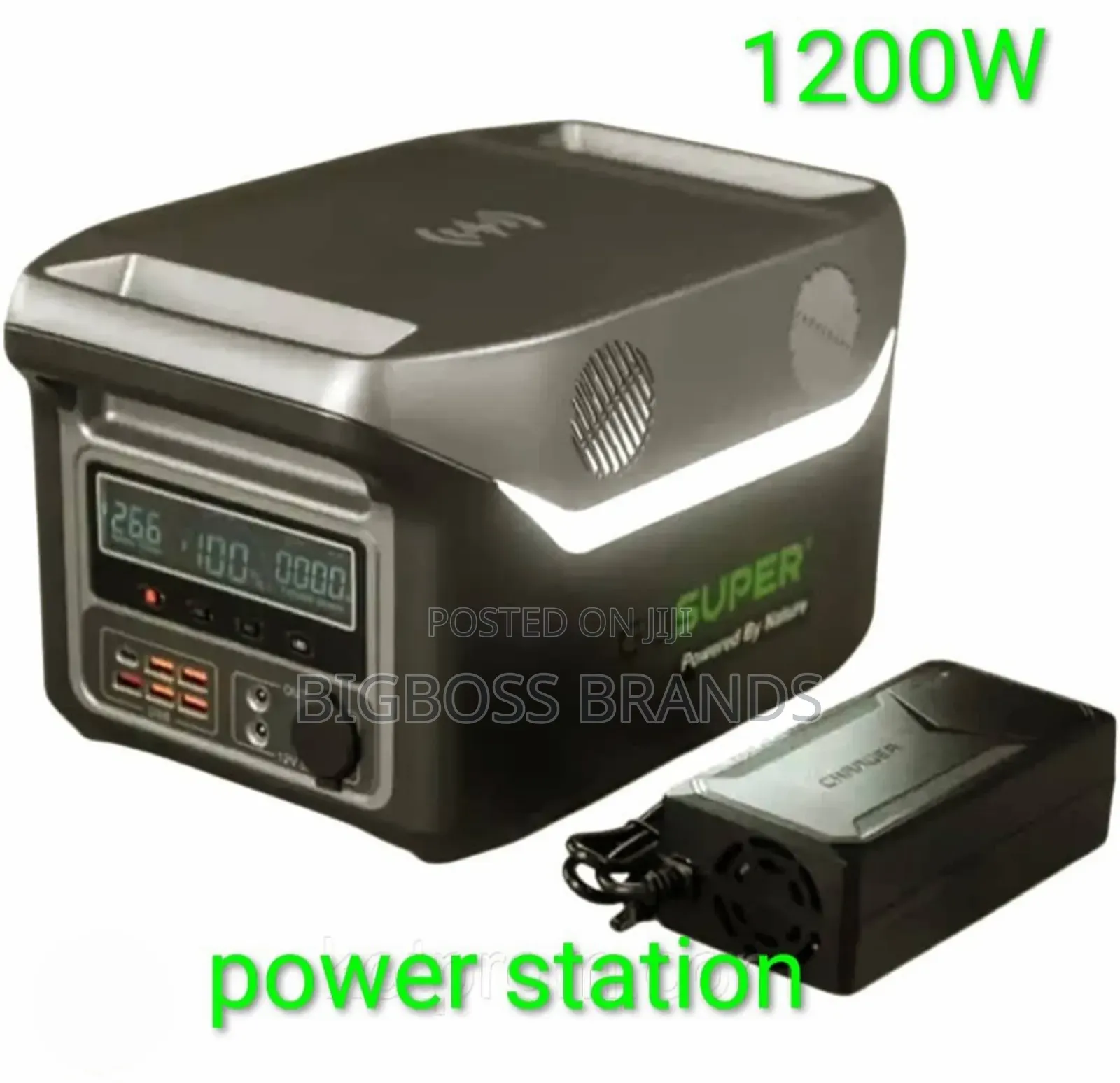Rechargable Portable Power Station 1200w [1200 Watts]