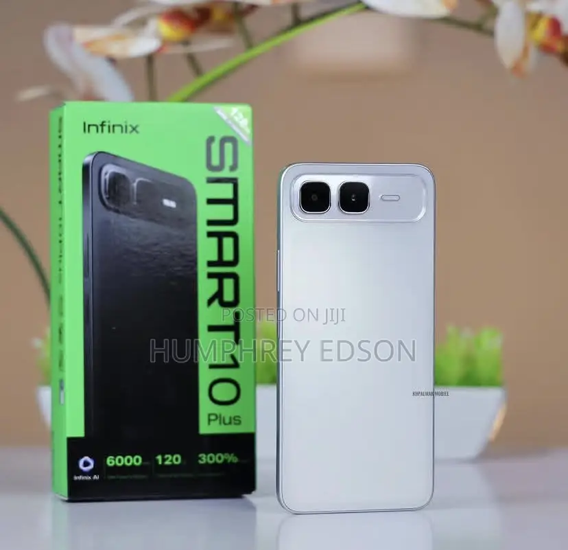 New Infinix Smart 10 Plus 128 GB Silver