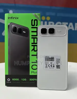 New Infinix Smart 10 Plus 128 GB Silver
