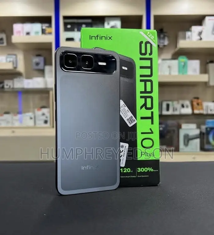 New Infinix Smart 10 Plus 128 GB Black