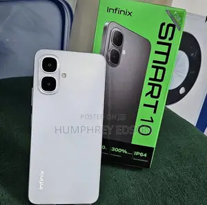New Infinix Smart 10 64 GB White
