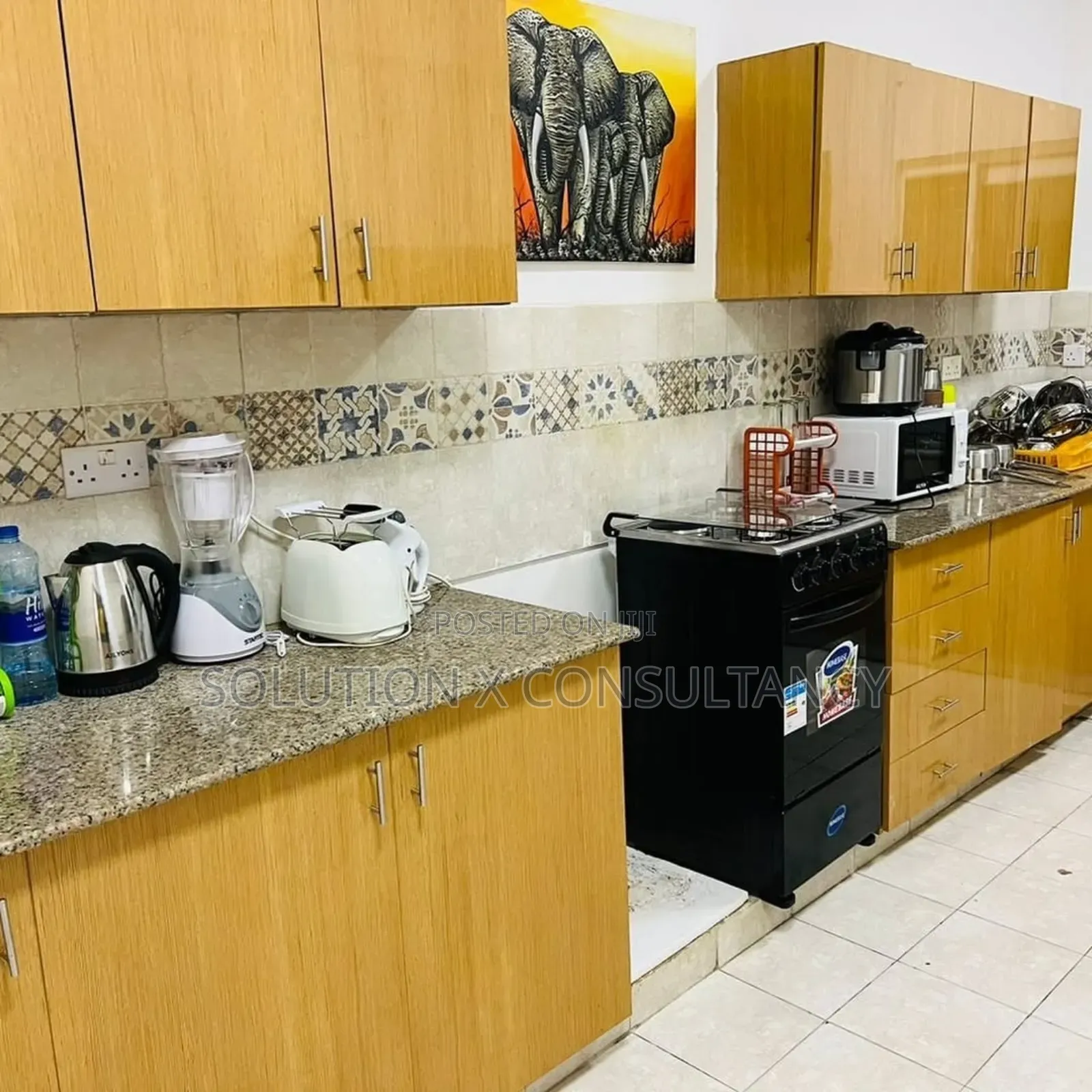 Furnished 3bdrm Apartment in Mikocheni for sale