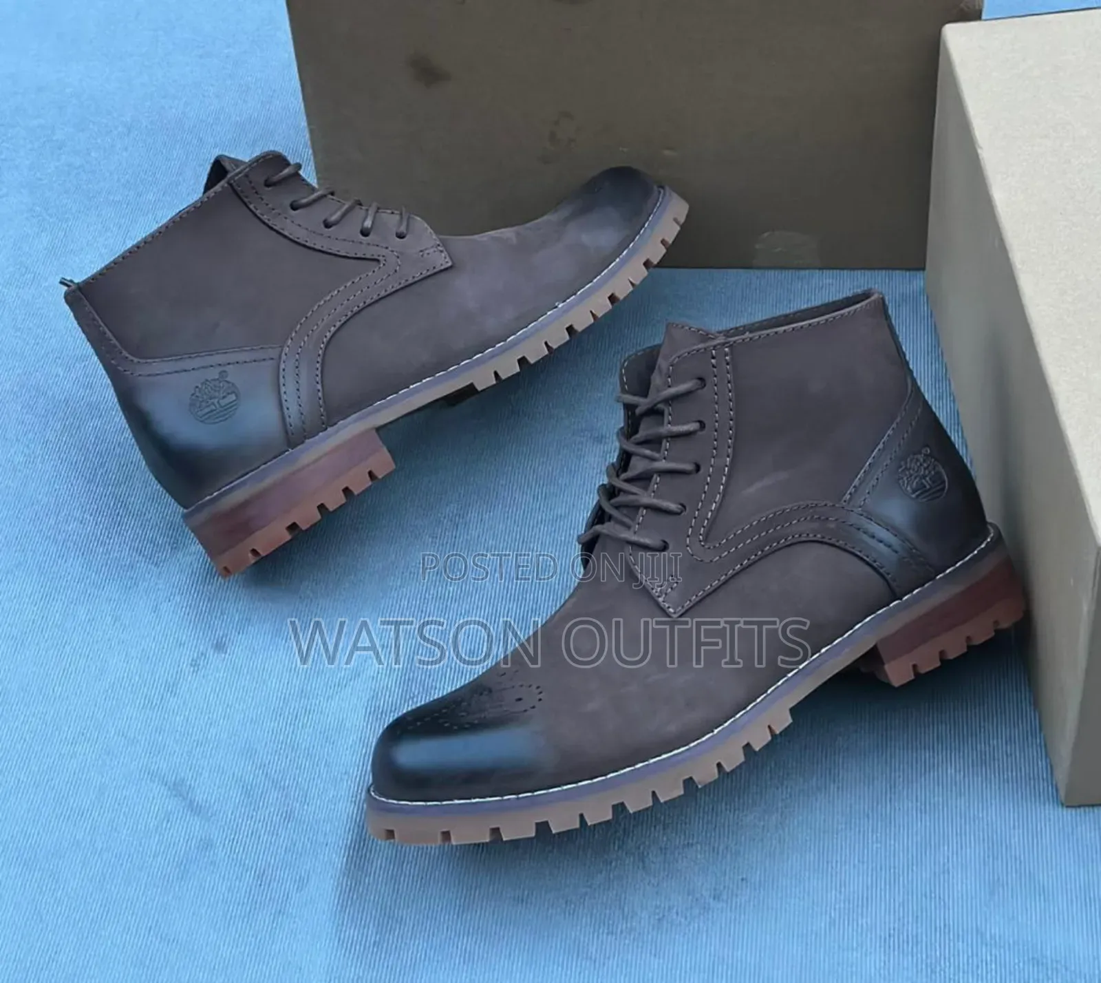 Men's Leather Boots or Shoes Timberland Brand Materials Nice Original