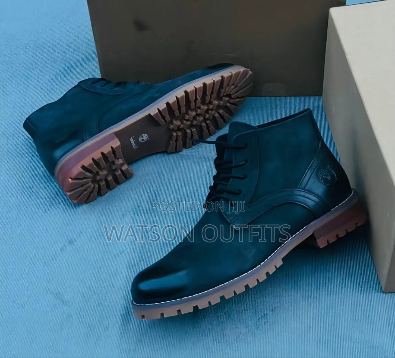 Men's Leather Boots or Shoes Timberland Brand Materials Nice Original
