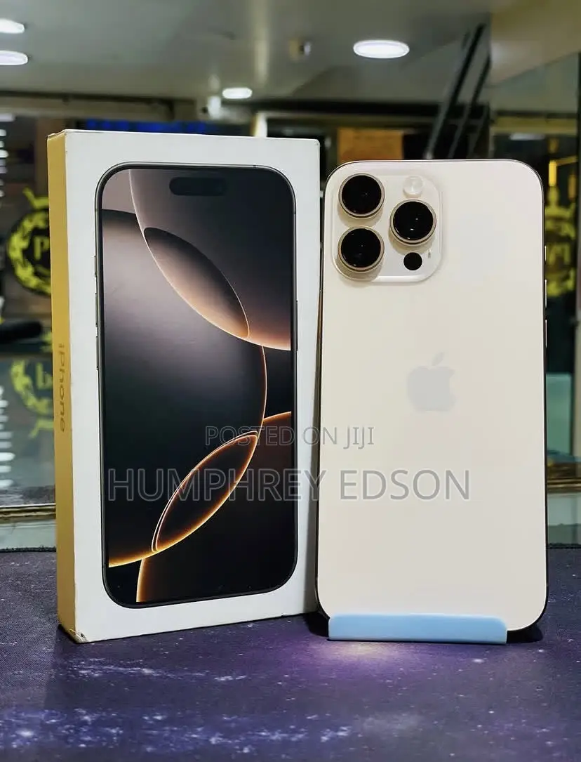 New Apple iPhone 16 Pro Max 256 GB Gold