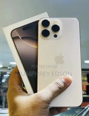 New Apple iPhone 16 Pro Max 256 GB Gold